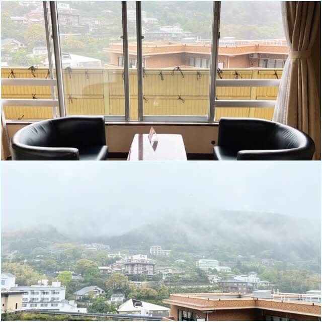 川堰苑 いすゞホテル・客室からの眺望を撮影した写真の