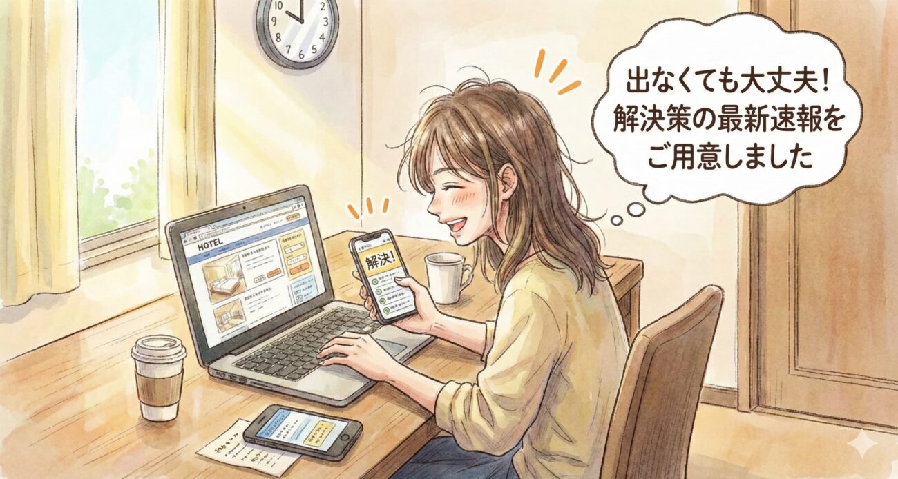 一休60分クーポンが出ない時期は別の解決策をご提案します