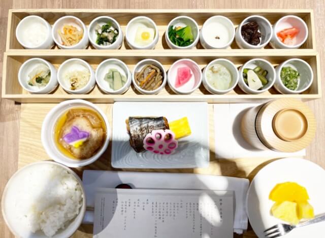 グランバッハ仙台の朝食を撮影した画像
