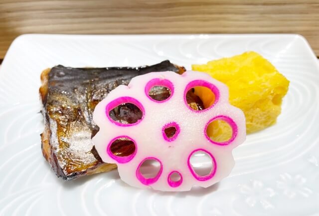 本日の焼き物『鯖の西京味噌焼き』を撮影した画像