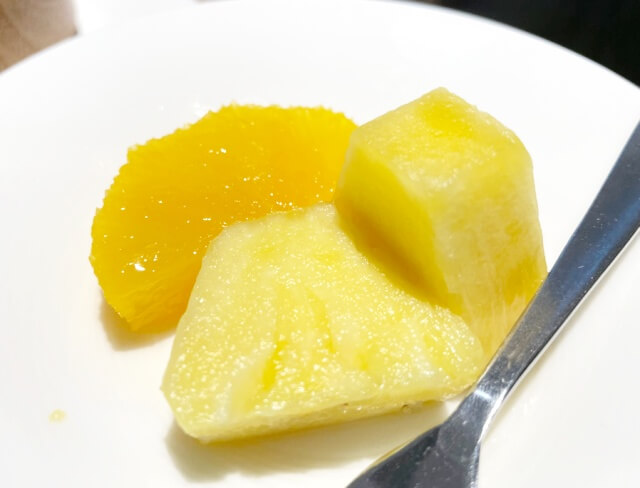 水菓子『柑橘とパイン』を撮影した画像