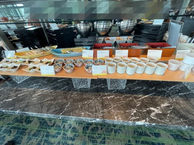 ウェスティンホテル仙台の朝食・仙台ご当地グルメコーナーを撮影した画像