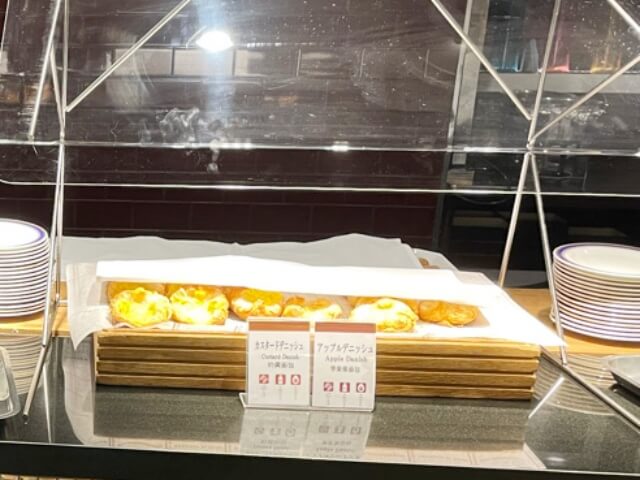 デニッシュを撮影した画像・新横浜プリンスホテル朝食ブッフェ