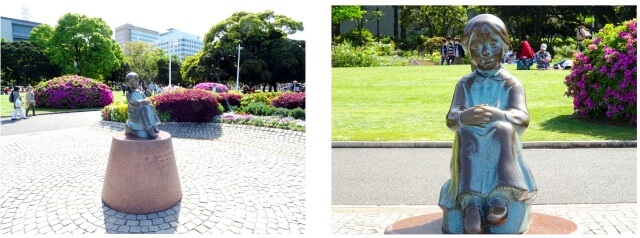 画像【日本の旅マガジン】公式サイトより引用「横浜・山下公園・赤い靴はいてた女の子像」