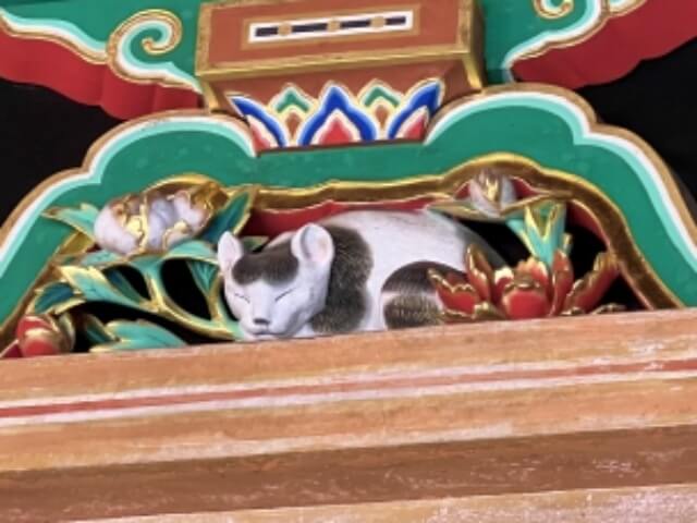 日光東照宮・眠り猫